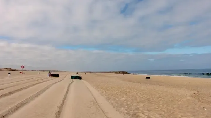 Jovem tomava banho na praia Costa Nova, em Ílhavo, quando foi pego por correnteza.