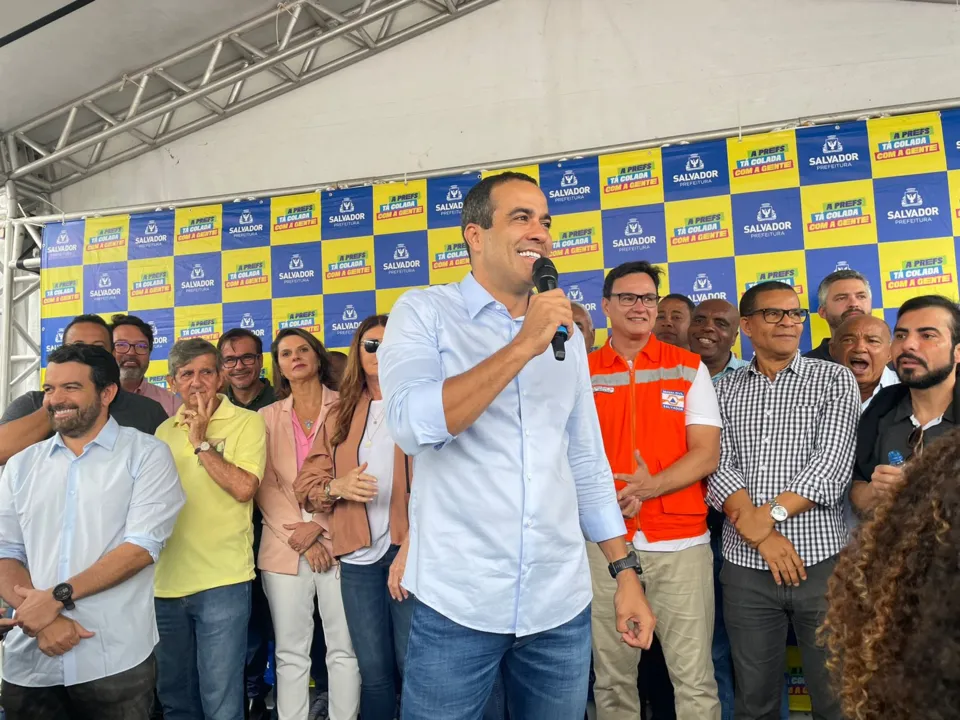 Bruno Reis é prefeito de Salvador desde 2021