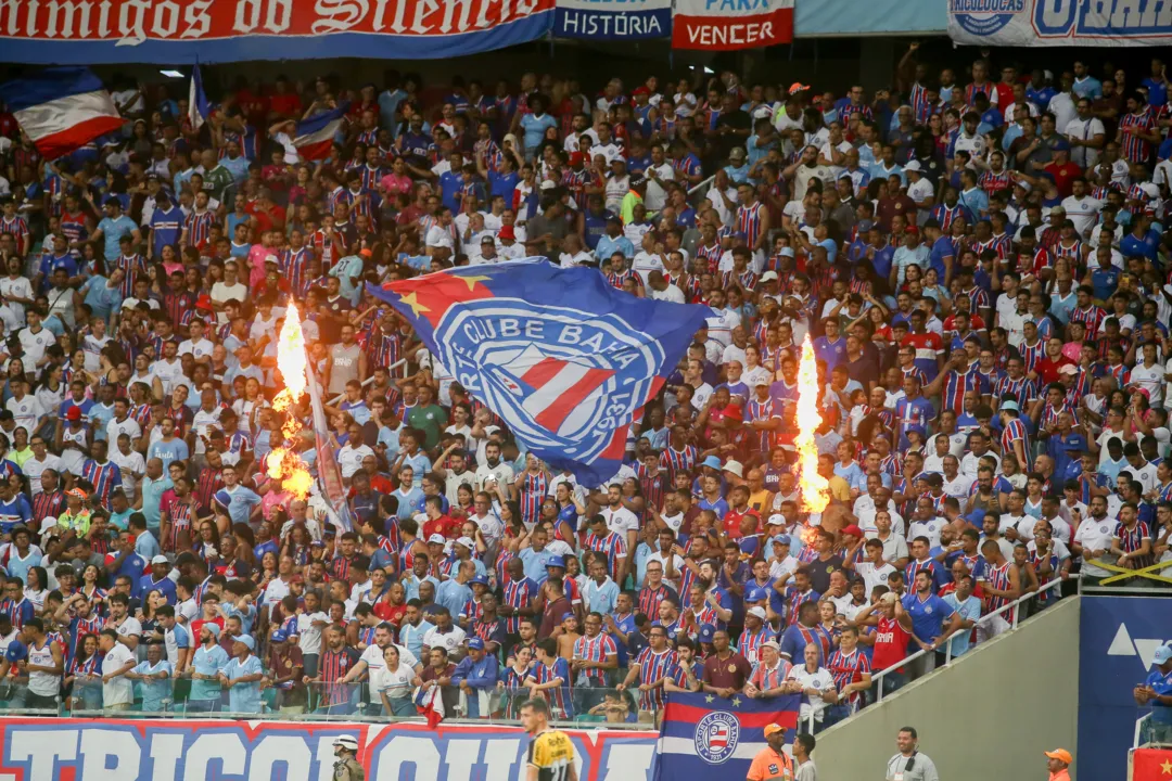 Torcida do Bahia na Arena Fonte Nova