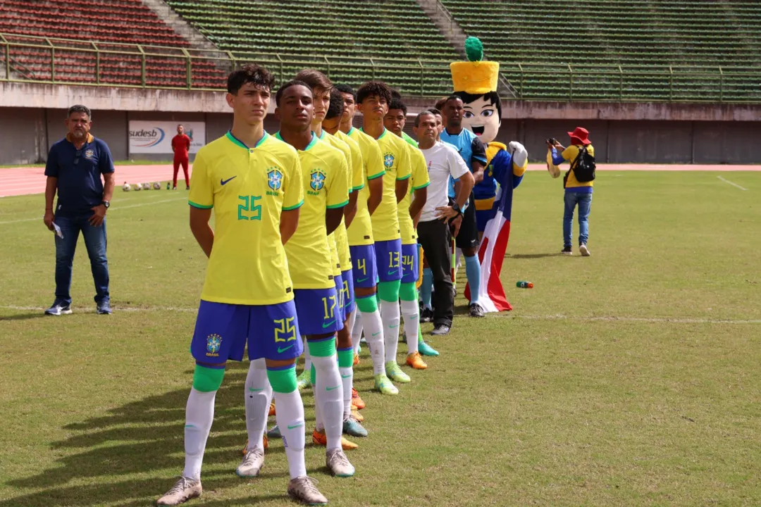 CBF confirma a Seleção Brasileira sub-15 na Copa 2 de Julho 2024.