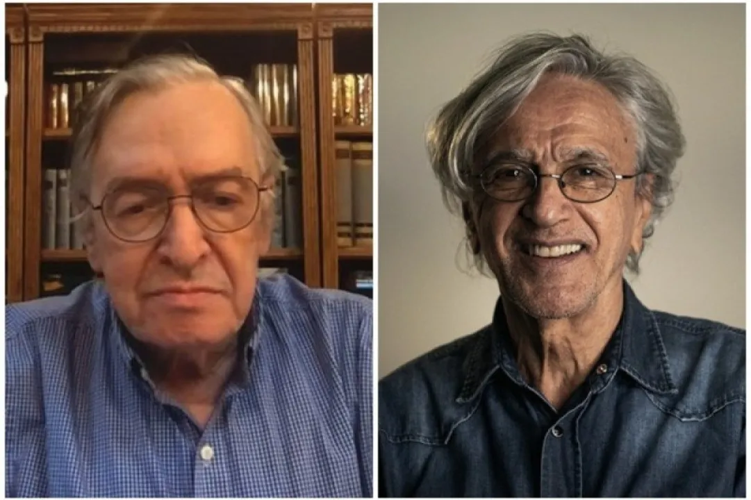 Imagem ilustrativa da imagem Caetano Veloso consegue penhorar venda de livros de Olavo de Carvalho