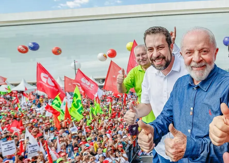 Presidente pediu votos para Boulos