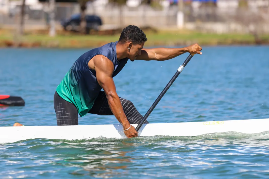 Baiano Filipe Vieira vai disputar  a prova  C2 500 m no torneio  classificatório  para os Jogos de Paris