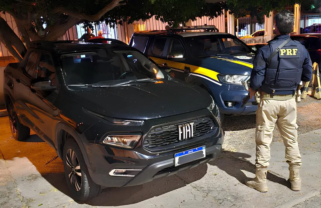 Carro possuía boletim de ocorrência de roubo, registrado no dia 16 de abril