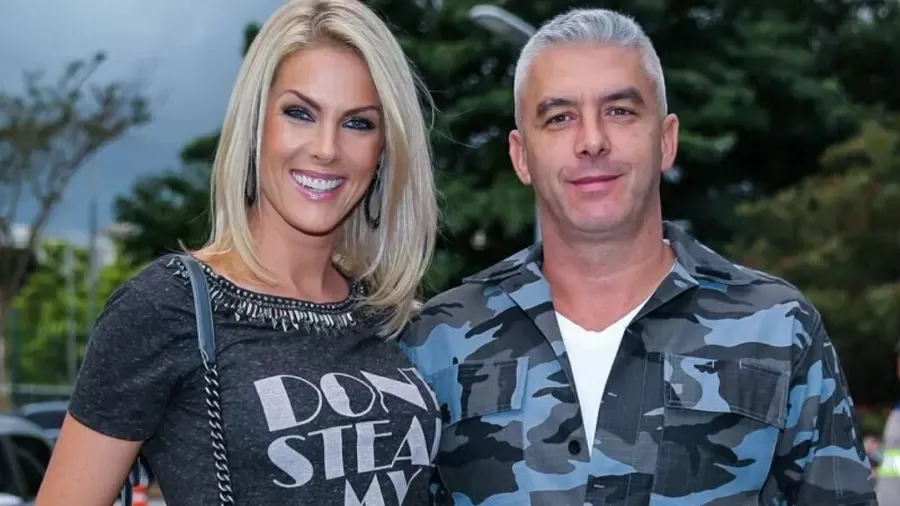 Ana Hickmann e o ex-marido, Alexandre Correa