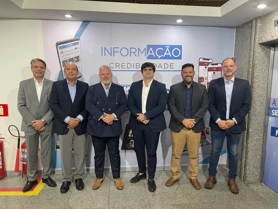 Visita institucional de representantes da Codeba na sede do Grupo A TARDE aconteceu na manhã de ontem