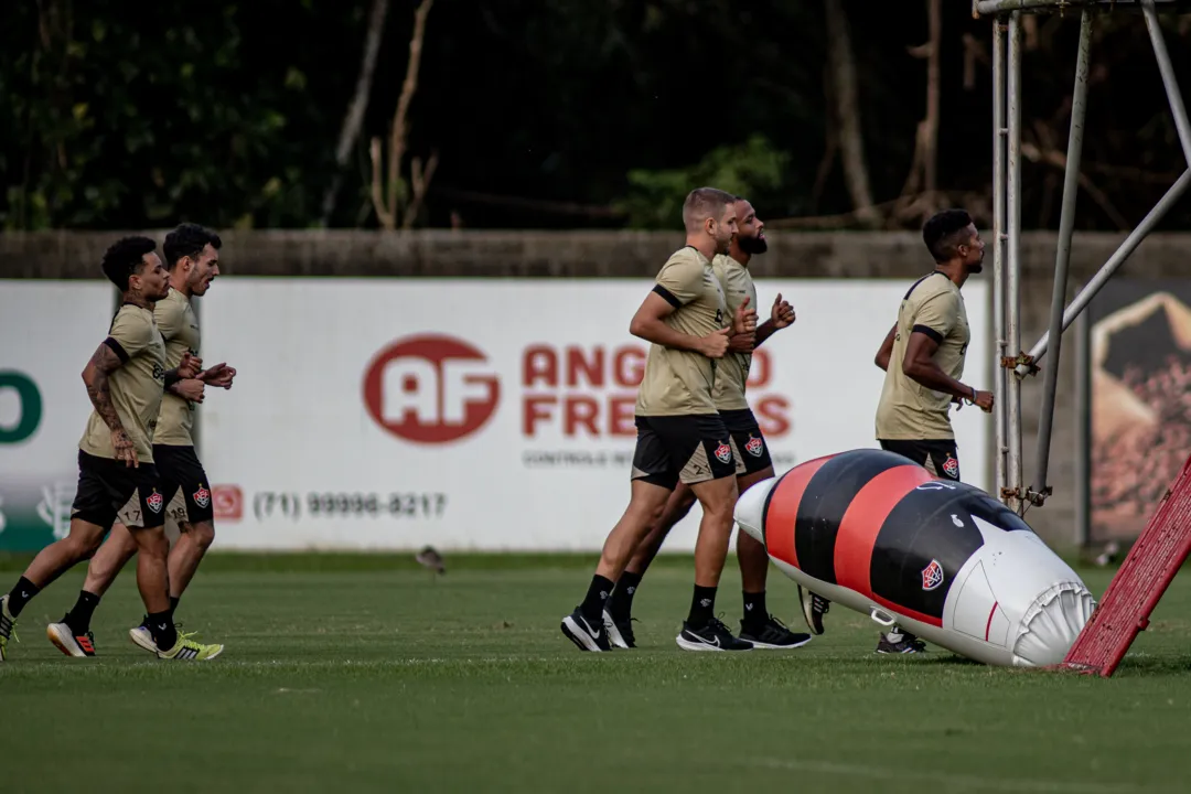 Treino do Vitória no CT Manoel Pontes Tanajura