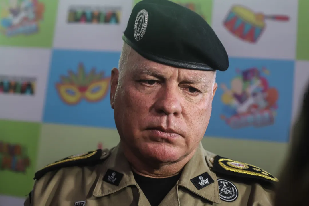 Coronel Paulo Coutinho, comandante-geral da PM