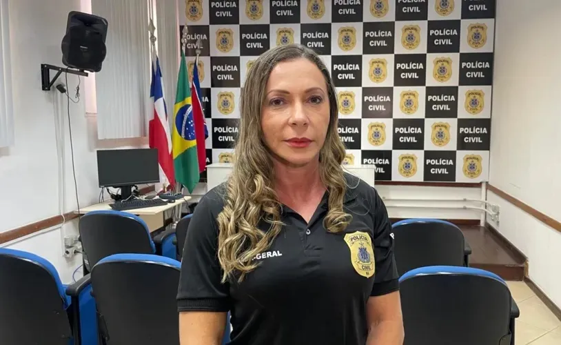 Delegada-geral, Heloísa Brito, falou com o Portal A TARDE durante balanço trimetral da SSP