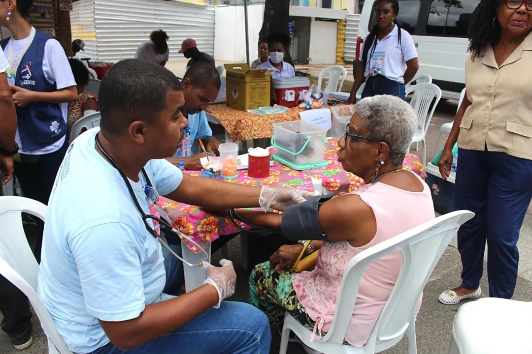 Haverá aferição de pressão