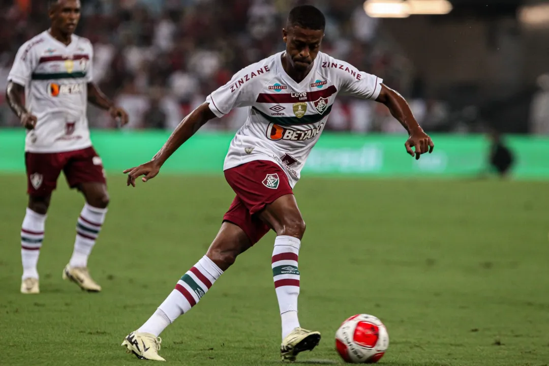 Keno em ação pelo Fluminense