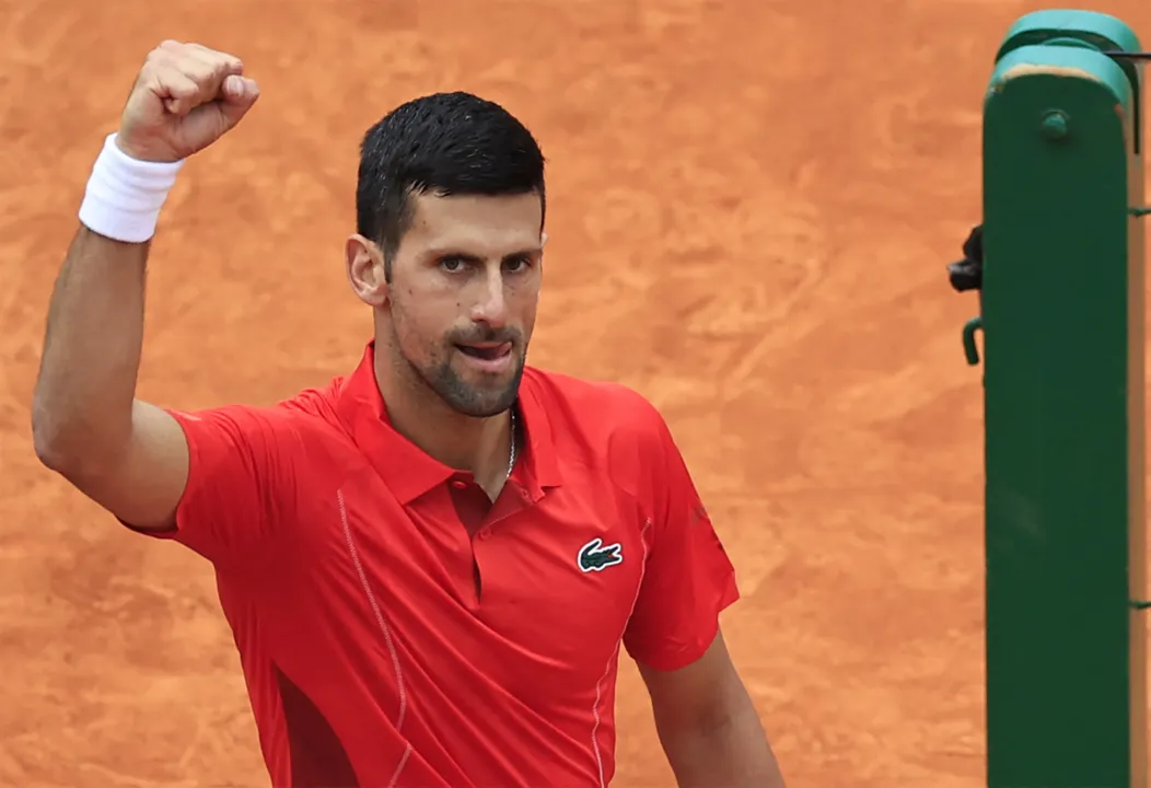 Novak Djokovic no Torneio de Monte Carlo