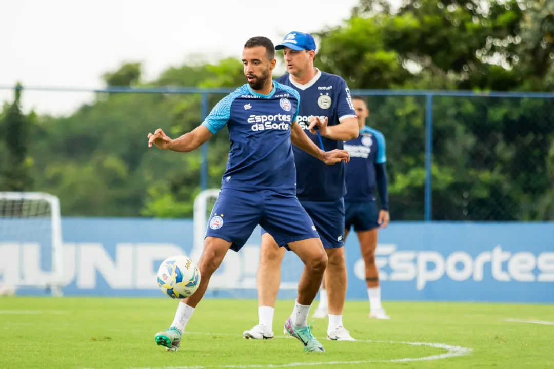 Treino do Bahia no CT Evaristo de Macedo