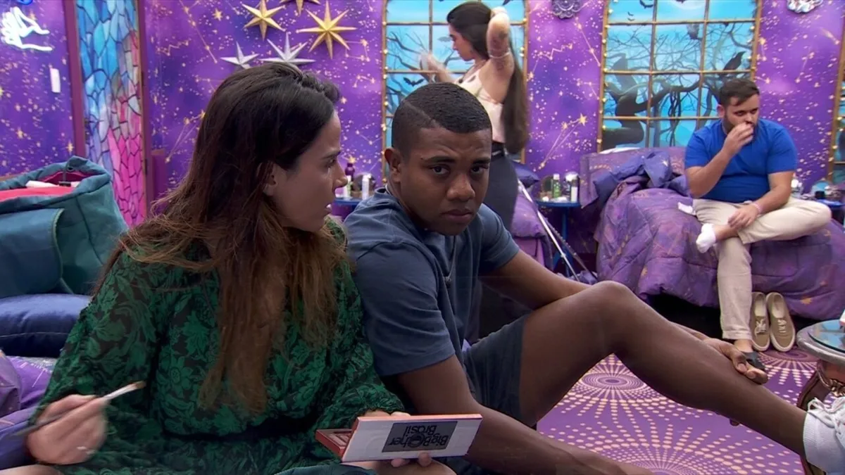 Davi e Wanessa foram rivais durante a participação da cantora no BBB