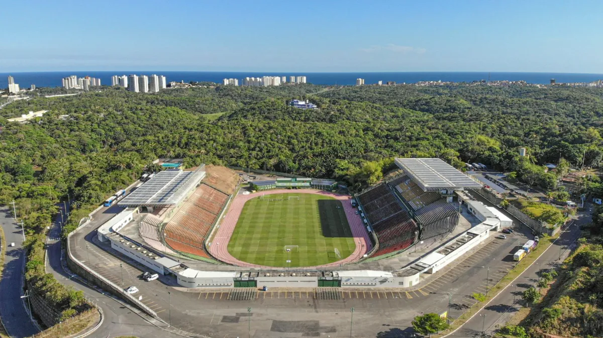 Estádio Metropolitano de Pituaçu, em Salvador