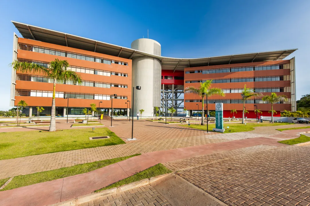 Edifício-sede do Parque, na Avenida Paralela, em Salvador.