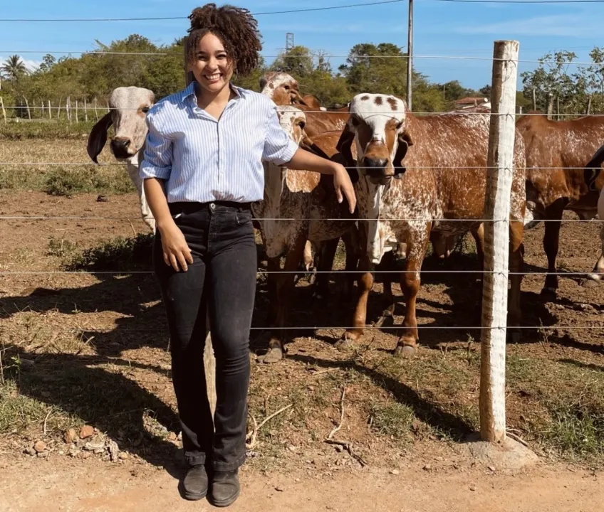 Luana Stephanie disputa etapa nacional da Olimpíada de zootecnia dia 2 de abril