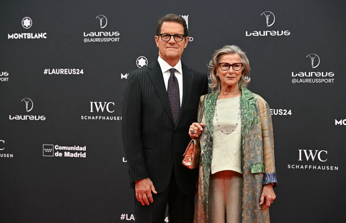 Fabio Capello durante Prêmio Laureus