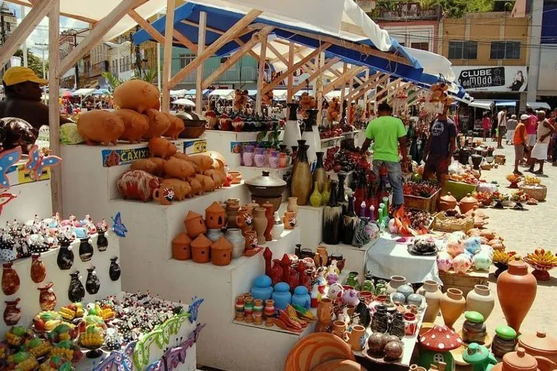 Ponto alto do evento é a comercialização dos caxixis