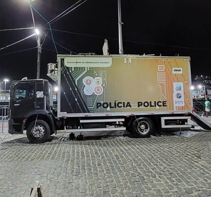 Plataforma de Observação Elevada monitora a entrada de visitantes nos portais de acesso à Feira dos Caxixis