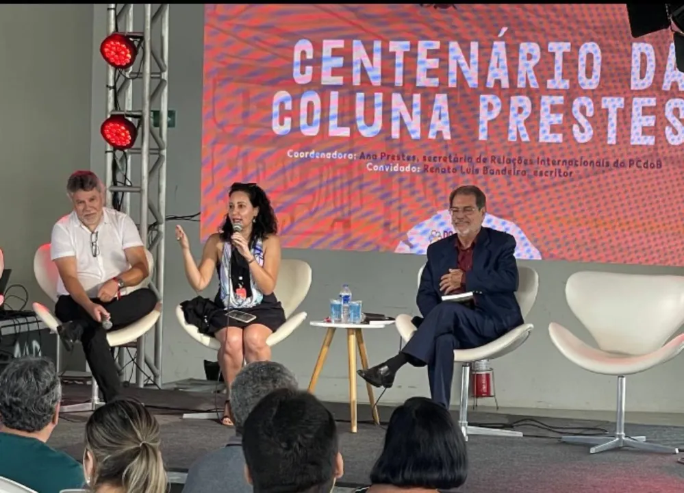 Reunião foi coordenado pela neta do ícone do movimento, Luís Carlos Prestes, a socióloga Ana Prestes