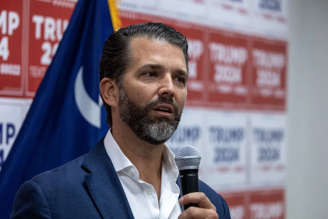 Donald Trump Jr. é o filho mais velho de Donald Trump