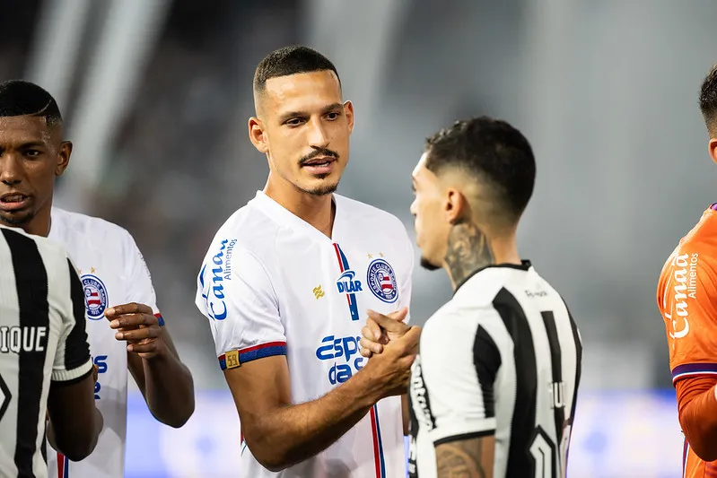 Gabriel Xavier foi titular do Bahia na vitória contra o Botafogo