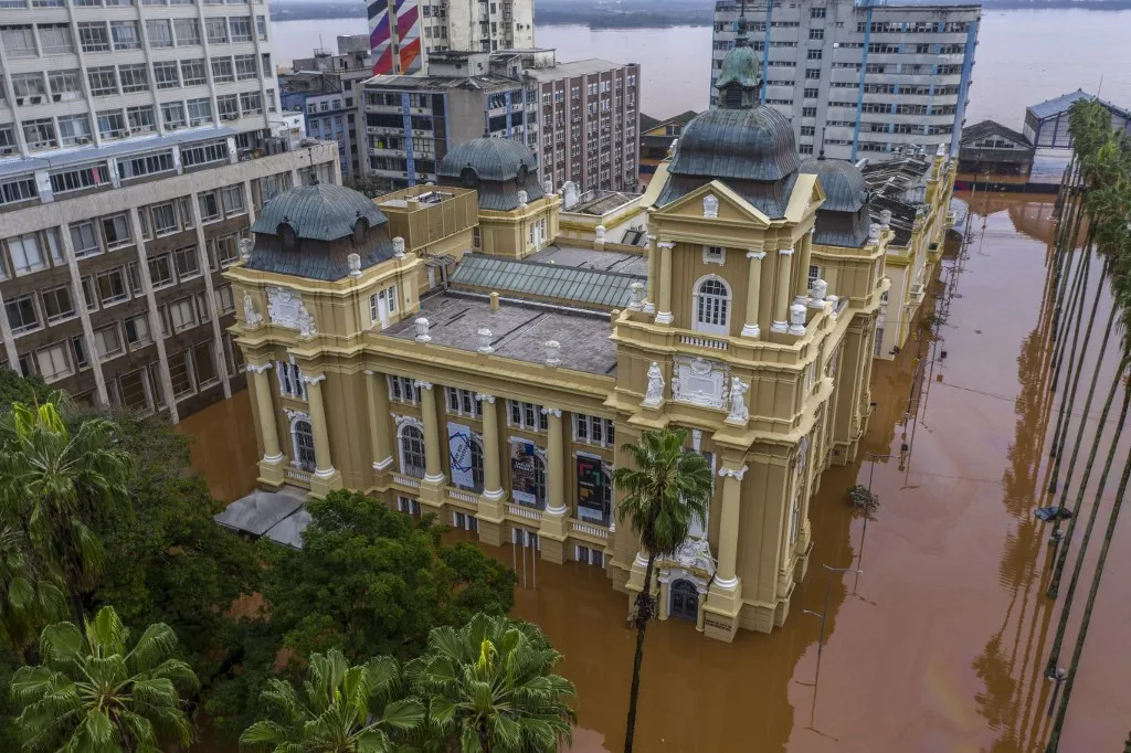 Enchente no Rio Grande do Sul