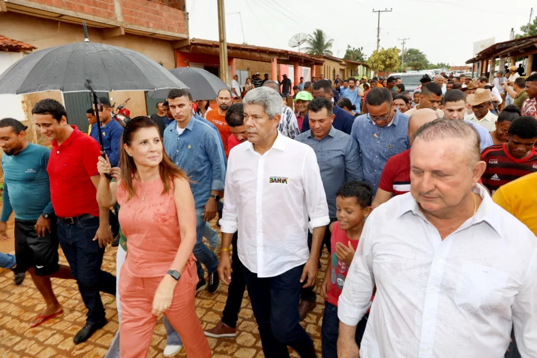 Governador Jerônimo Rodrigues esteve com o presidente da Alba, Adolfo Menezes, anunciando investimentos em Campo Formoso