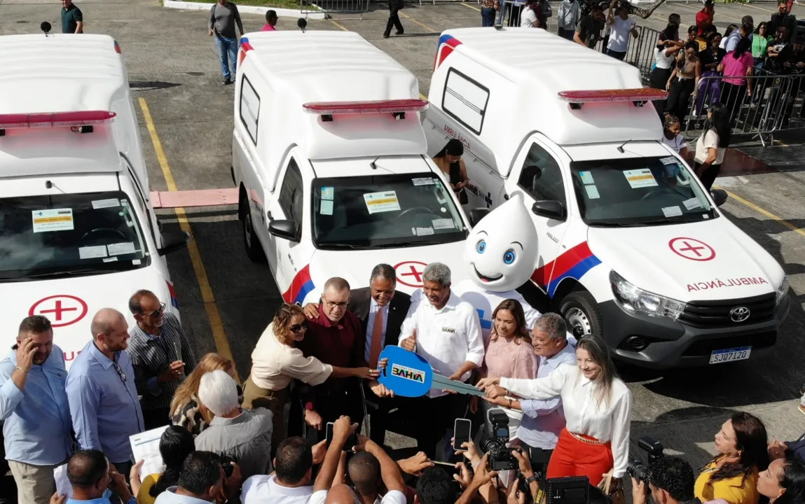 Os investimentos foram apresentados pelo governador Jerônimo Rodrigues em evento realizado no Centro Administrativo da Bahia, em Salvador