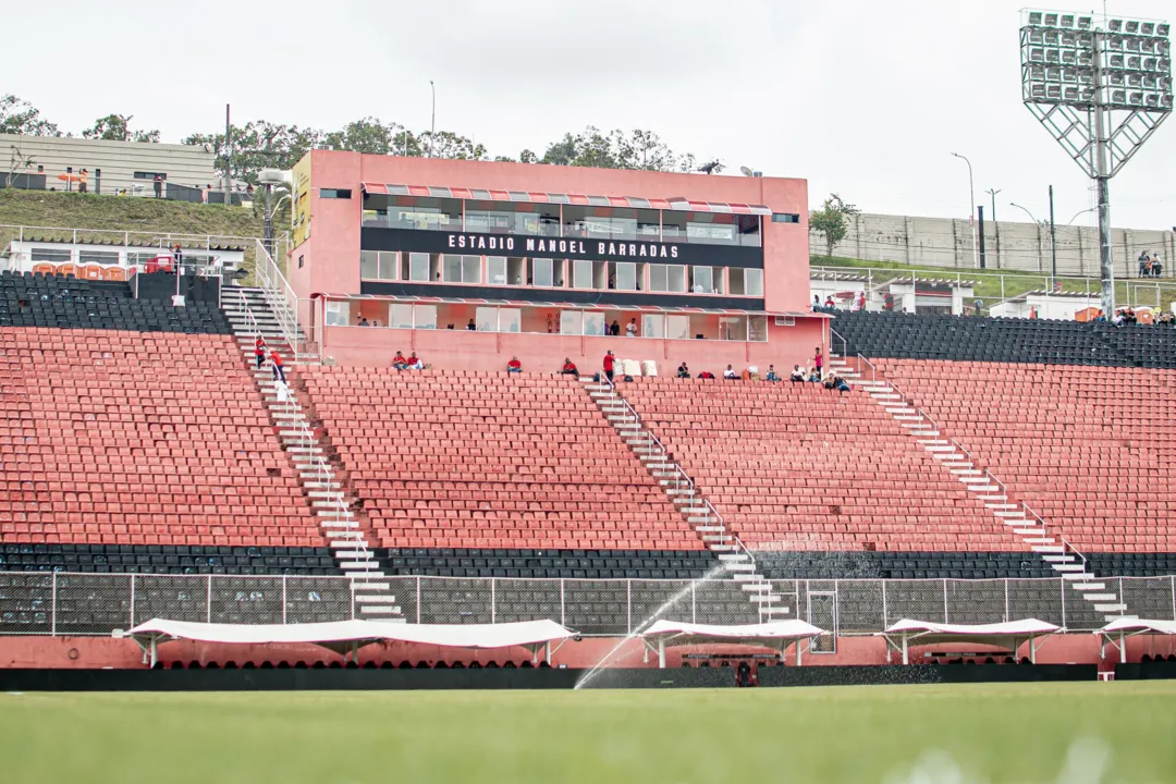 Parte interna do Barradão