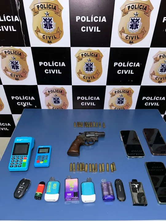 Material apreendido foi encaminhado para perícia