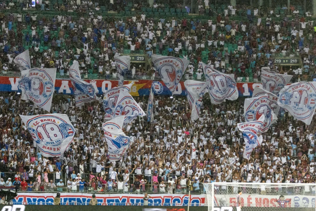 Torcida do Bahia na Arena Fonte Nova