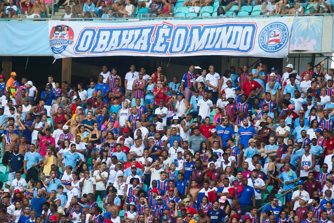 Torcida do Bahia na Arena Fonte Nova