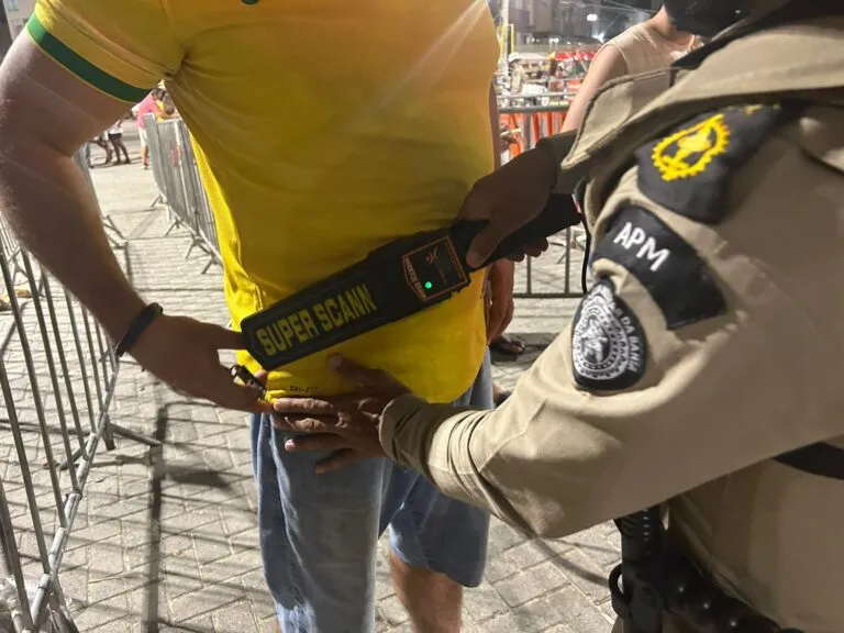 Vários objetos foram apreendidos durante o Carnaval de Salvador