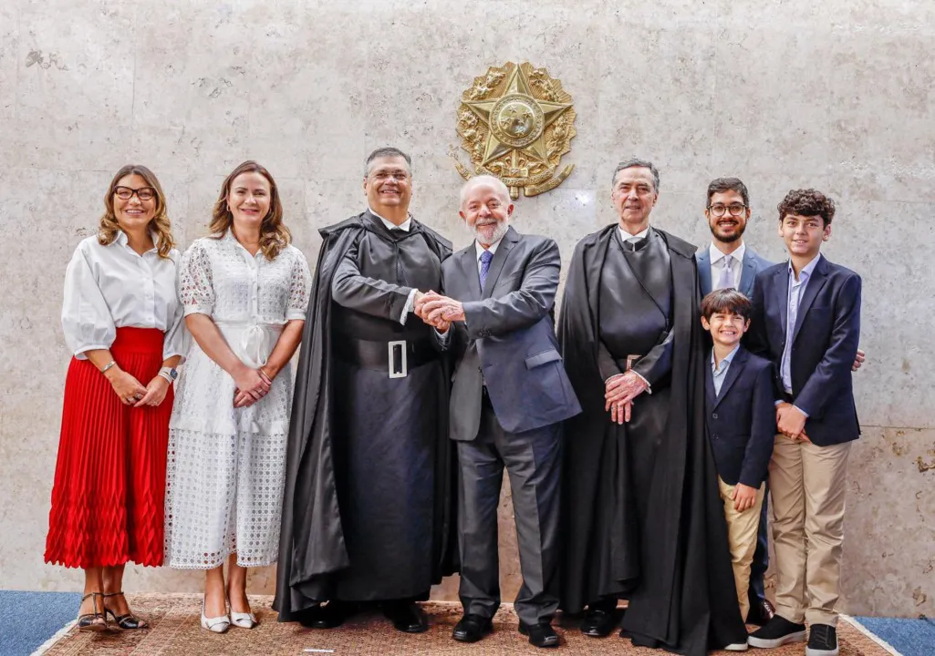 Posse de Flávio Dino aconteceu na Sede do Supremo, em Brasília