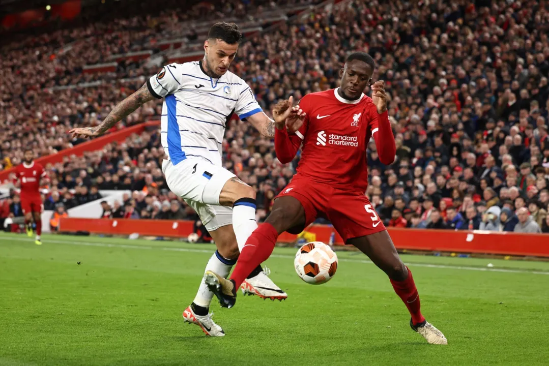 Liverpool e Atalanta no primeiro jogo