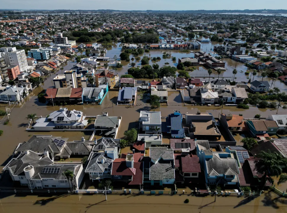 Canoas é uma dos municípios mais atingidos pelos temporais