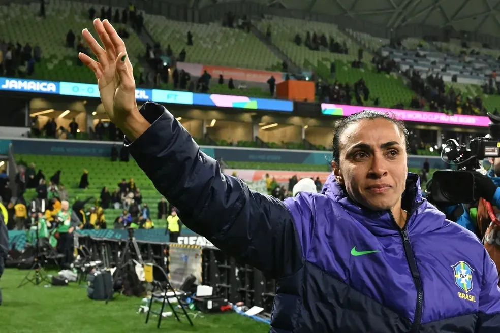 Marta anuncia aposentadoria da Seleção Feminina