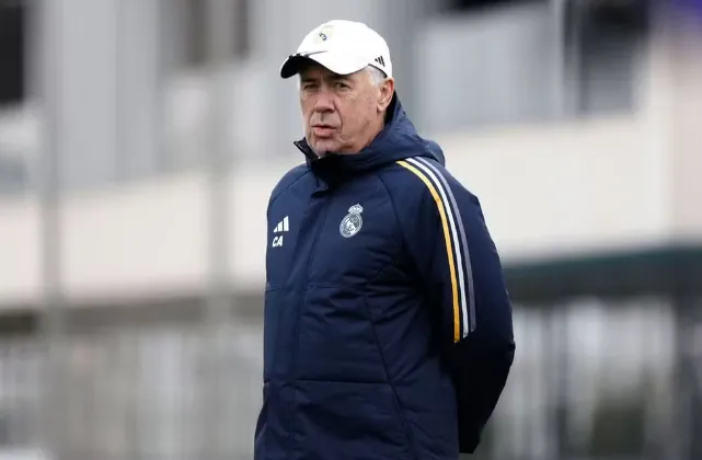 Carlo Ancelotti, técnico do Real Madrid.