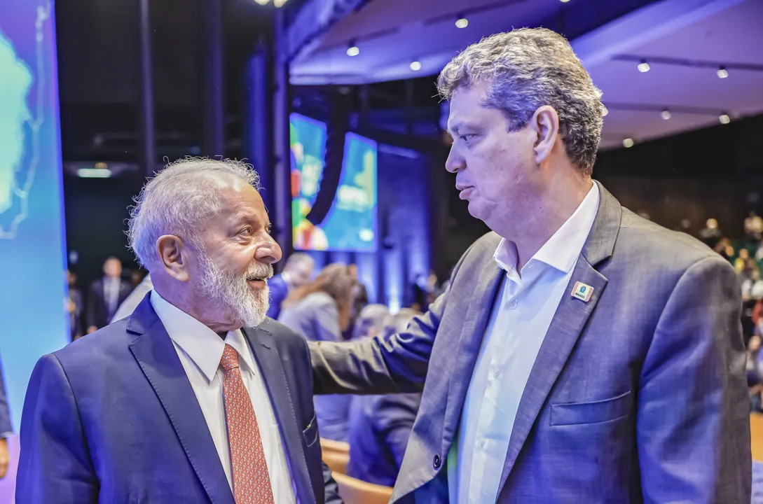 Márcio Macêdo com o presidente Lula