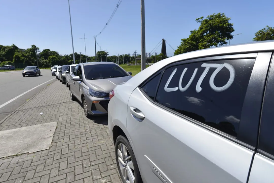 Motoristas começaram carreata com início no CAB