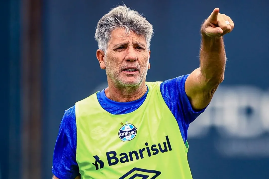 Renato Gaúcho, técnico do Grêmio