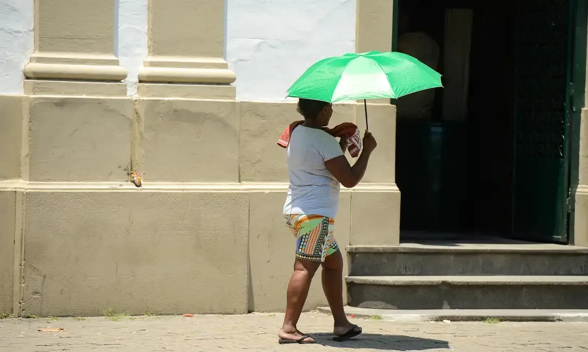 Imagem ilustrativa da imagem Onda de calor gera alerta em diferentes regiões do país