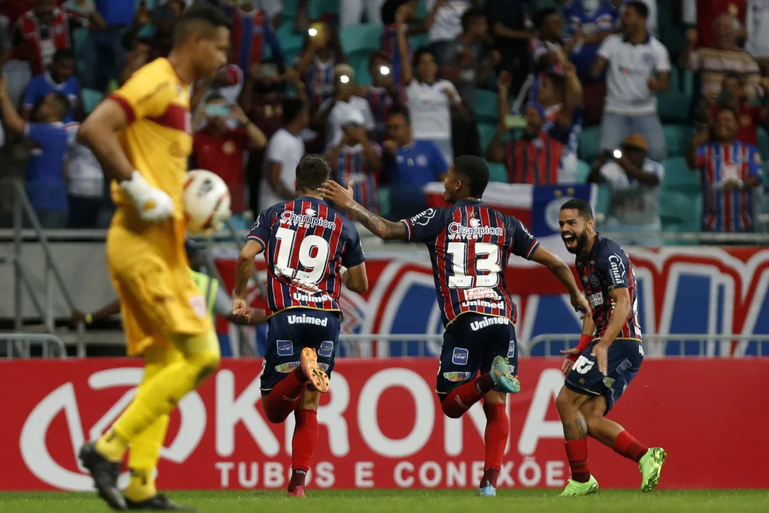 Triunfo do Bahia sobre CRB em 2022