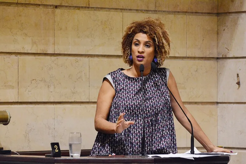 Marielle Franco e seu motorista foram emboscados após deixarem um evento noturno no Centro do Rio de Janeiro