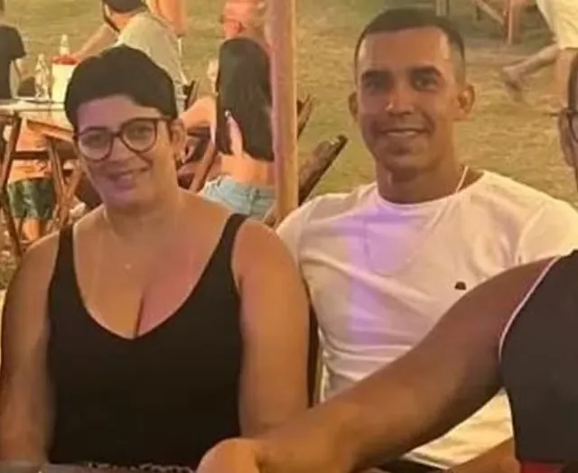 A mulher foi identificada por vizinhos como a técnica em imobilização ortopédica Suyene Mary de Lima, e o policial, como Walmir Soares dos Santos, que é cabo