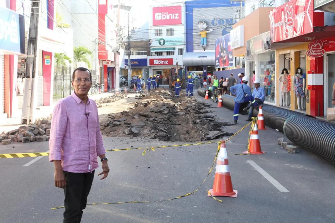 Gestão municipal aponta que alagamentos no centro de Santo Antonio de Jesus "estão com dias contados"