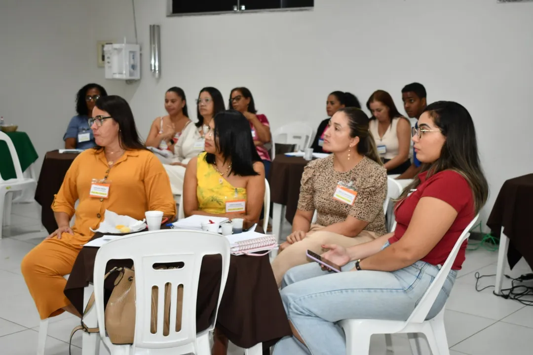 Professores de Alagoinhas durante capacitação