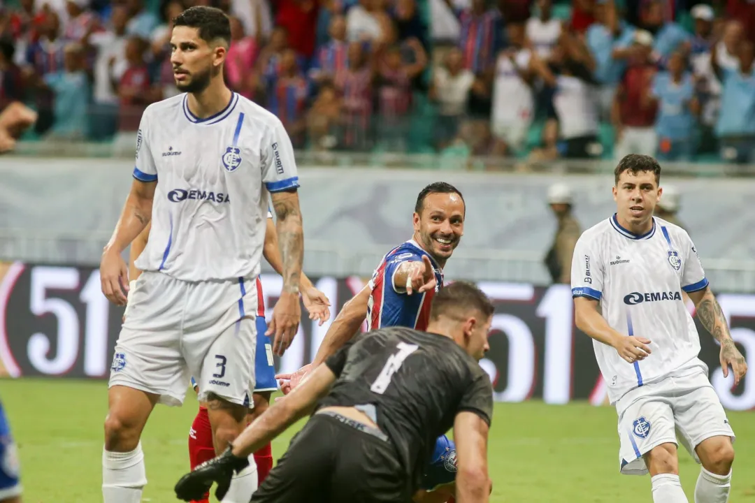 Pelo Baianão 2024 o Itabuna foi goleado pelo Bahia por 5 a 0